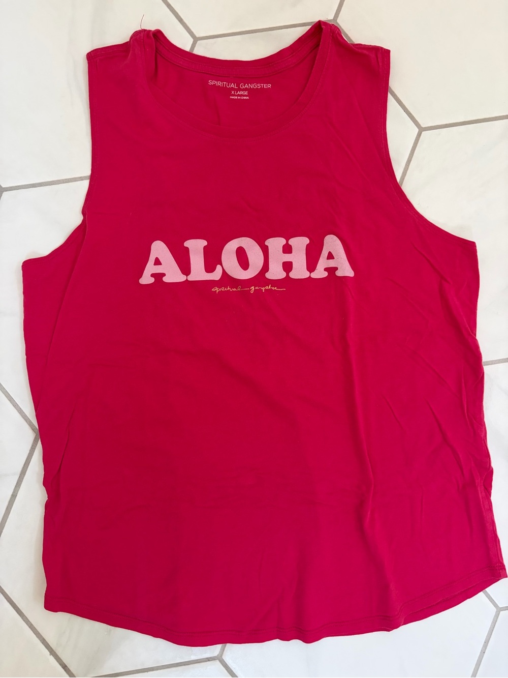 Spiritual Gangster Women's Aloha Tank